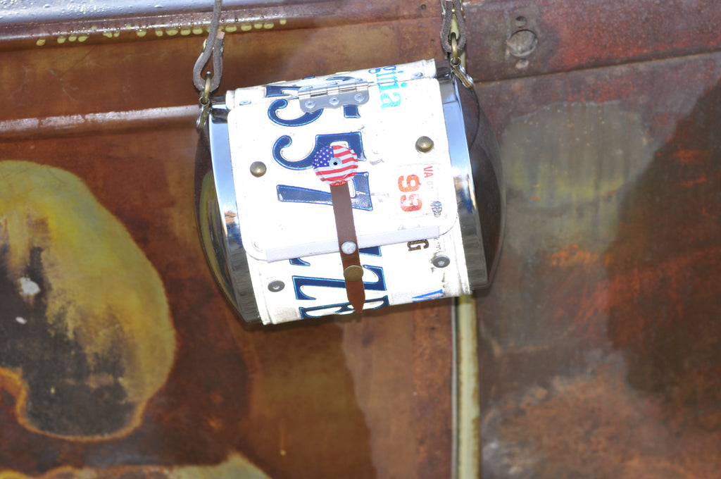 R&D Virginia Denim with Leather Shoulder/Crossbody Strap